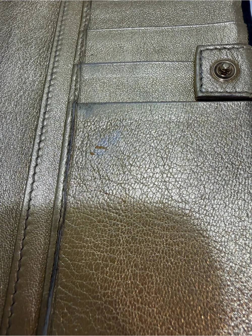 Salvatore Ferragamo Black Bow Studded Wallet